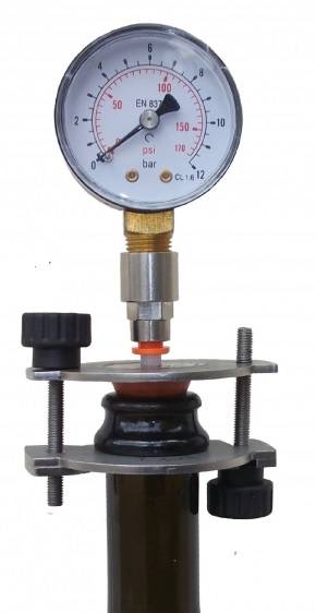 Afrometri & CO2-painemittari ECO NR 0-10bar synteettisille tai luonnollisille korkkipulloille