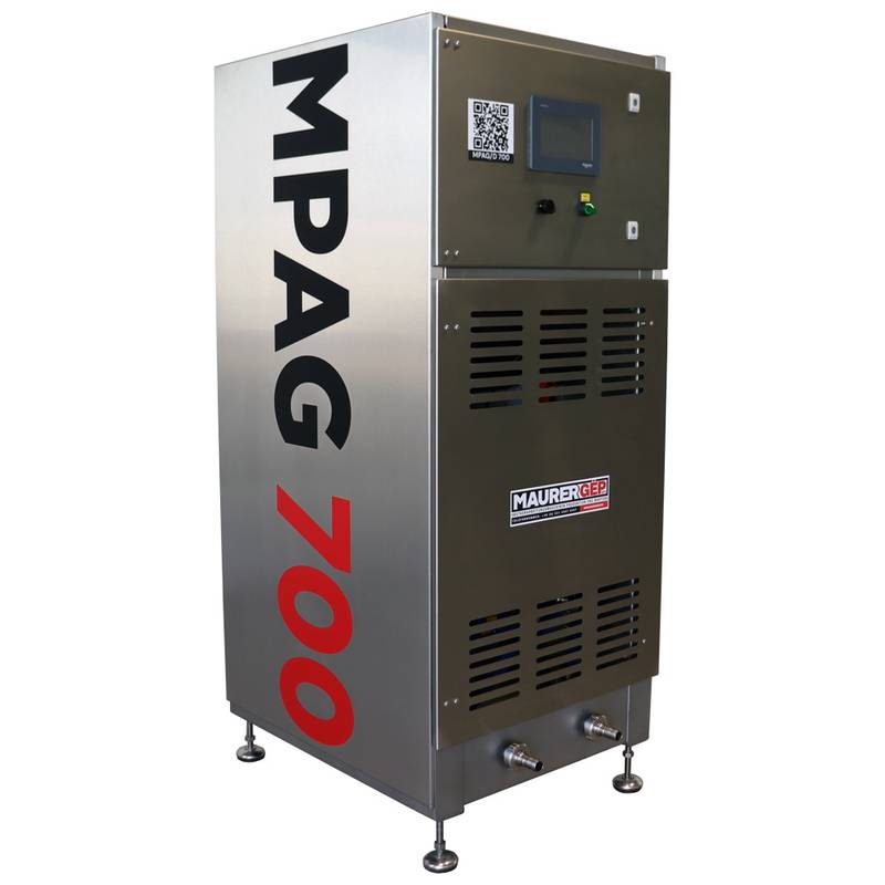 Pasterizators MPAG 700L/h Maurer eļļa/gāze