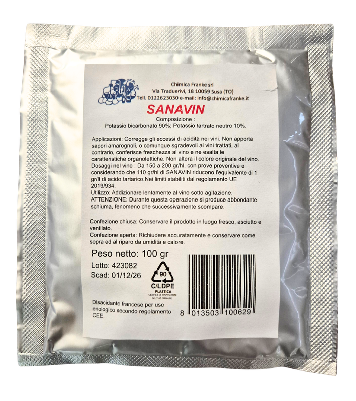 Skābuma samazinātājs Sanavin 100g