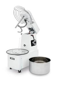 Spiral mixer with rising head and removable bowl - 10L Prismafood 35kg/h 10L 230V/370W 380x600x(H)645mm