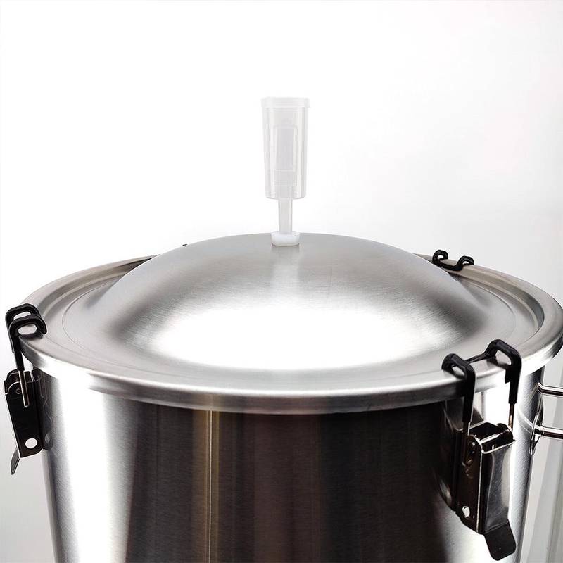 Fermentavimo talpykla 65L su kaitinimo elementu 60W nerūdijantis plienas