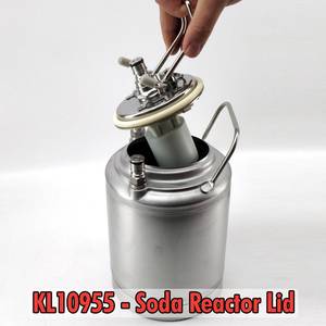 Säiliö 2L Ball Lock ruostumaton teräs