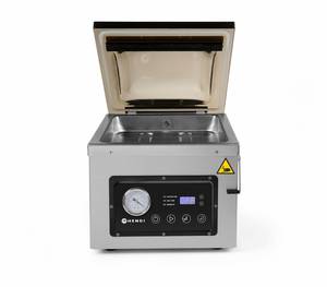 Vakuuminė kamerinė pakavimo mašina HENDI Profi Line sandarinimo juosta 300mm 230V/950W 367x425x(A)364mm