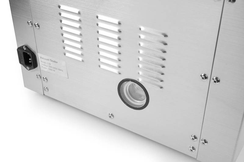 Vakuuminė kamerinė pakavimo mašina HENDI Profi Line sandarinimo juosta 300mm 230V/950W 367x425x(A)364mm