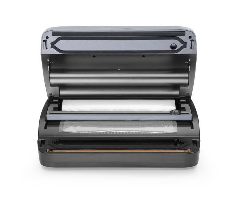 Juostinė vakuuminė pakavimo mašina su ritinių tiektuvu HENDI Budget Line 220-240V/100W 385x205x(A)95mm