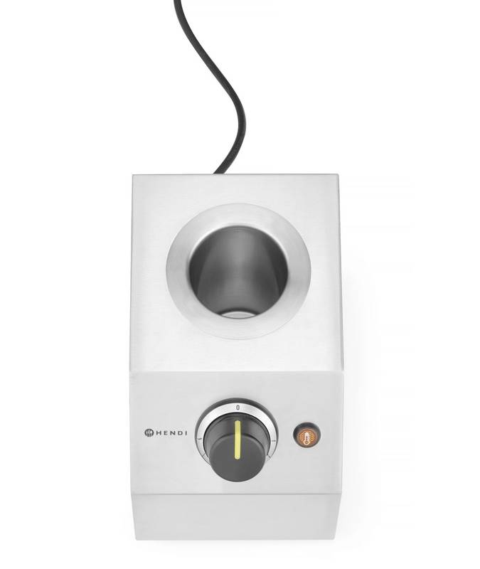 Sauce warmer 0.65L single HENDI 220-240V/200W 150x223x(H)282mm