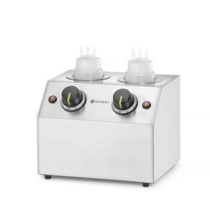 Soßenwärmer 1,3L doppelt HENDI 220-240V/400W 270x223x(H)282mm