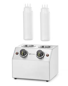 Soßenwärmer 1,3L doppelt HENDI 220-240V/400W 270x223x(H)282mm