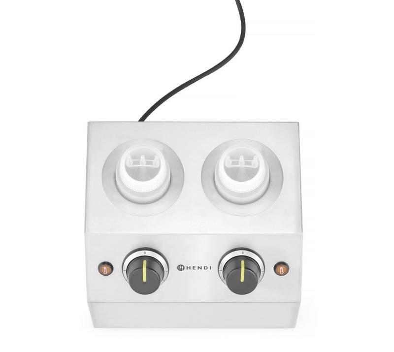 Soßenwärmer 1,3L doppelt HENDI 220-240V/400W 270x223x(H)282mm