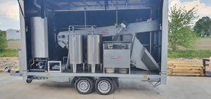 Mobiilne mahlapressi komplekt 500kg/h Maurer