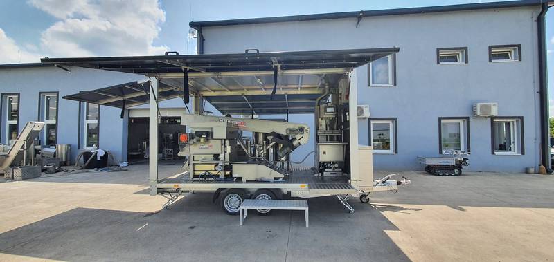 Mobiilne mahlapressi komplekt 500kg/h Maurer