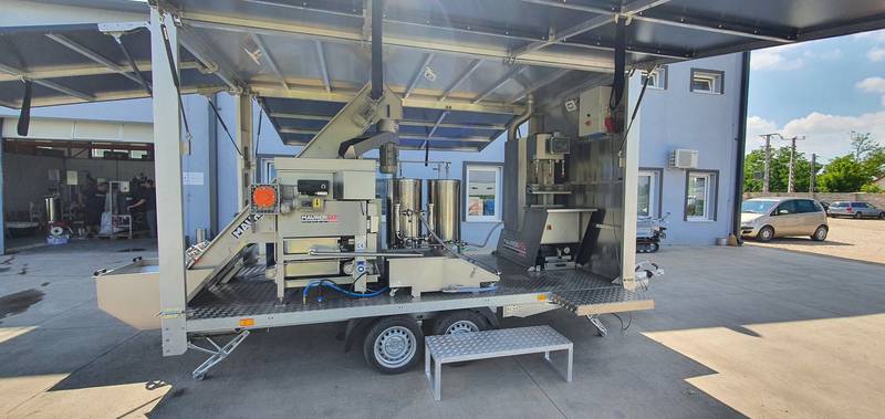 Mobiilne mahlapressi komplekt 500kg/h Maurer