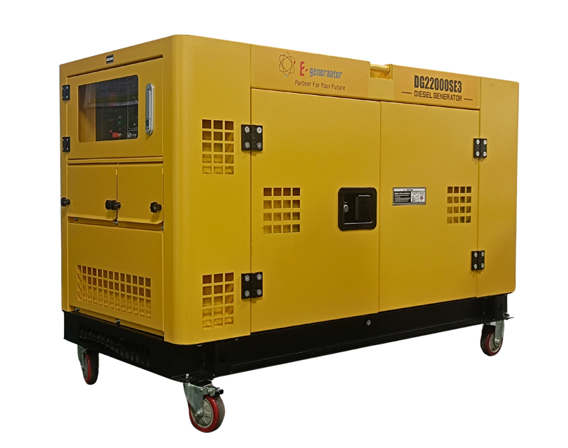 Diiselgeneraator DG22000E3 400V/max.15kW 230V/15kW