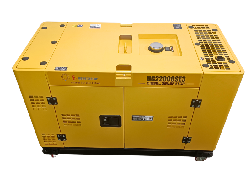 Diiselgeneraator DG22000E3 400V/max.15kW 230V/15kW