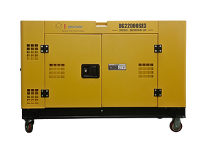 Diiselgeneraator DG22000E3 400V/max.15kW 230V/15kW