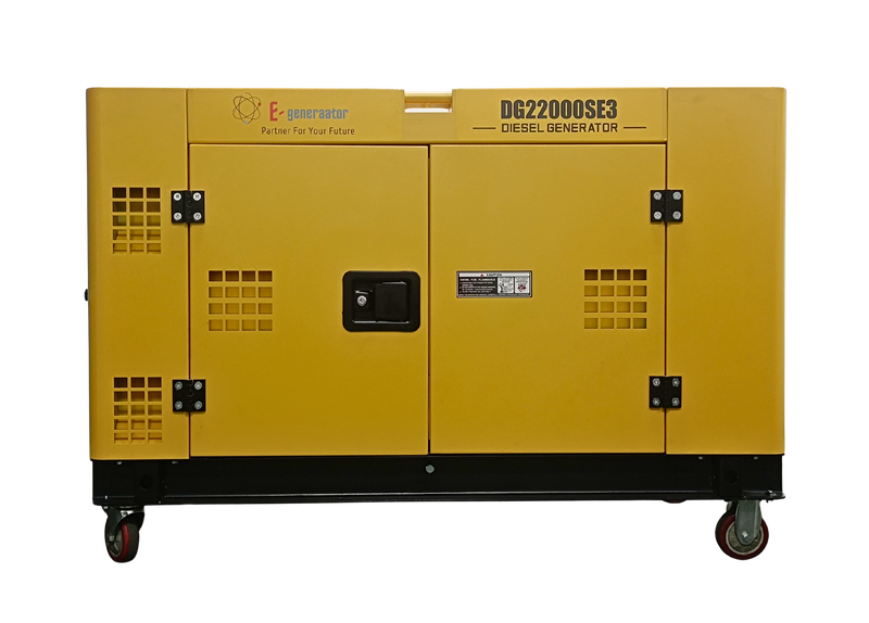 Diiselgeneraator DG22000E3 400V/max.15kW 230V/15kW