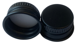 Metal cap 18mm GL18 black