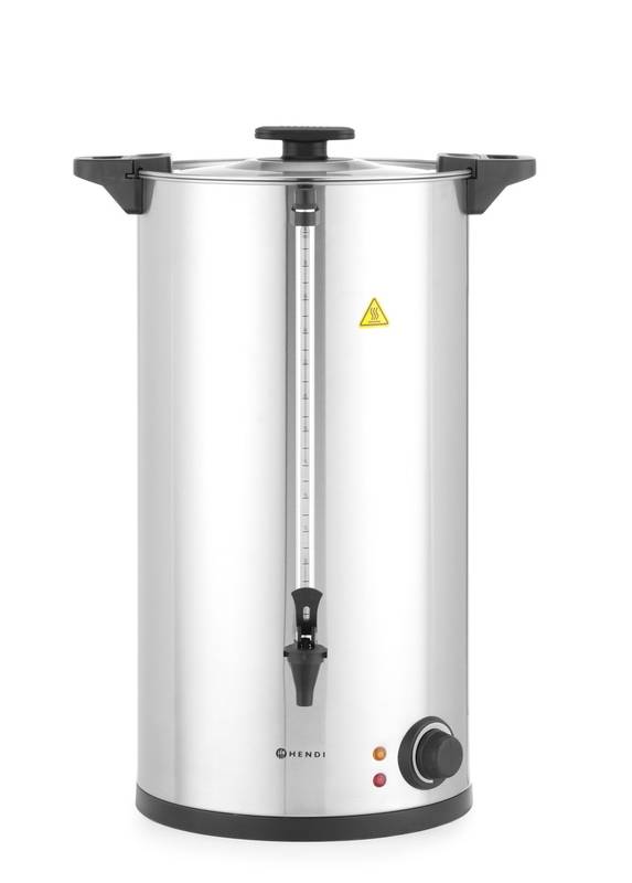 Kuumajuomakeitin 30L yksiseinäinen HENDI 220-240V/2500W 415x382x(K)620mm