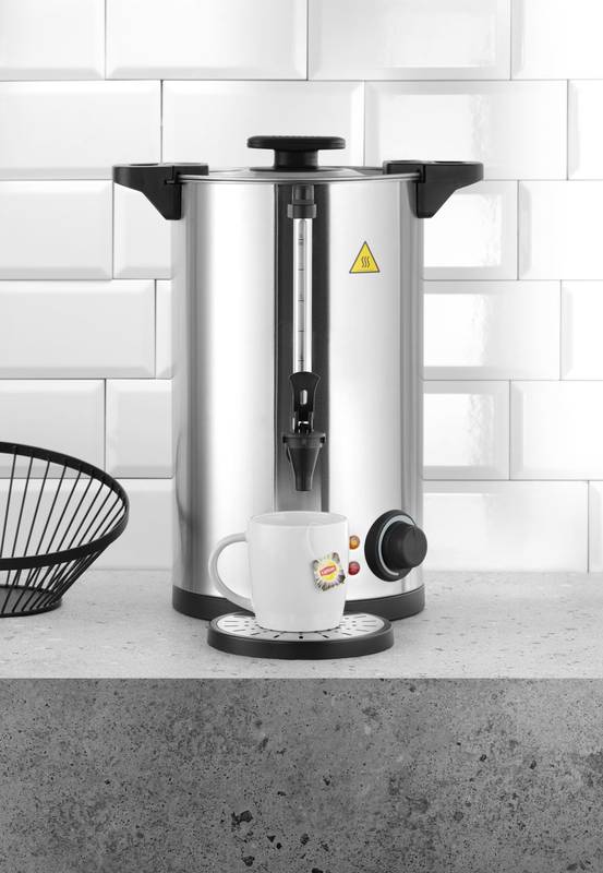Kuumajuomakeitin 9L kaksiseinäinen HENDI 220-240V/1500W 340x315x(K)430mm