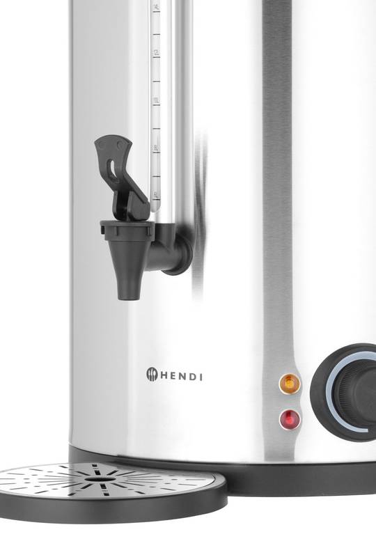 Kuumajuomakeitin 9L kaksiseinäinen HENDI 220-240V/1500W 340x315x(K)430mm