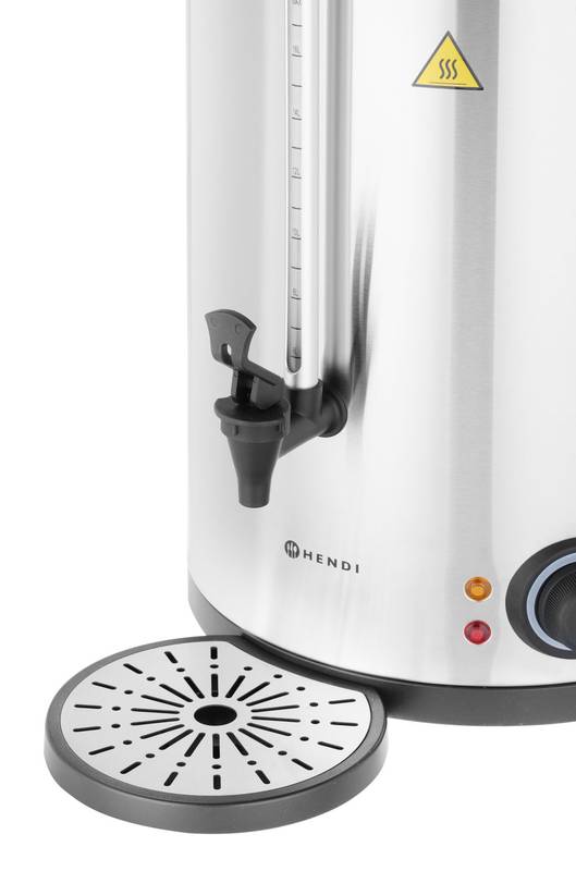 Kuumajuomakeitin 9L kaksiseinäinen HENDI 220-240V/1500W 340x315x(K)430mm