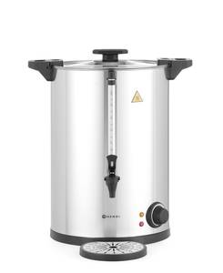Kuumajoogikeetja 17L kaheseinaga HENDI 220-240V/2500W 415x382x(H)480mm
