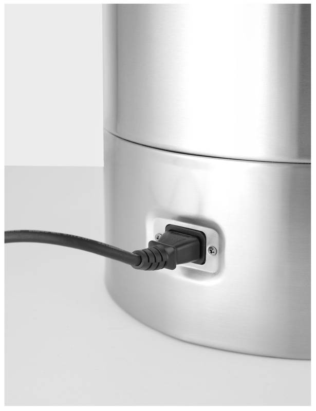 Kuumajoogikeetja 9L UNIQ HENDI hõbedane 220-240V/950W 307x330x(H)450mm