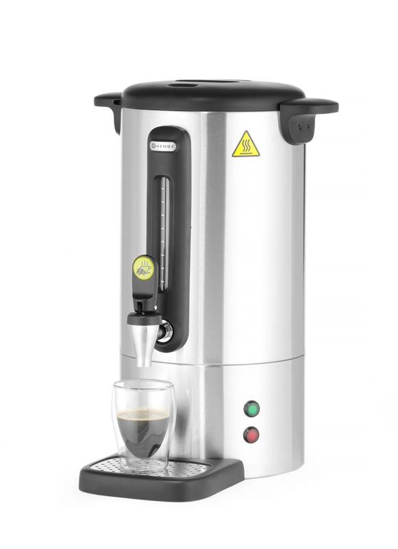 Perkolator 7L UNIQ HENDI silber 220-240V/1050W 307x330x(H)450mm