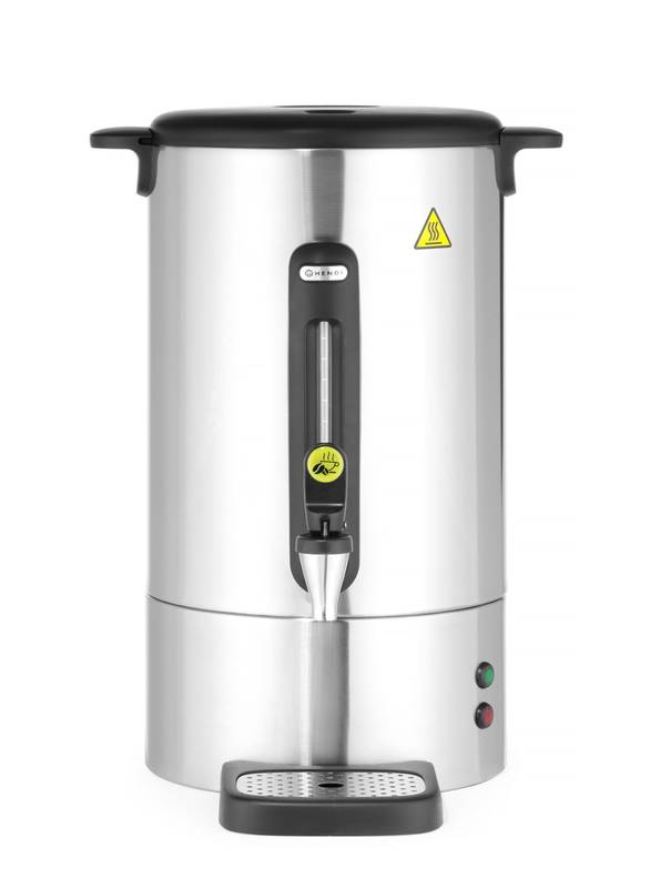Perkolators 14L UNIQ HENDI sudraba 220-240V/1750W 357x380x(H)502mm