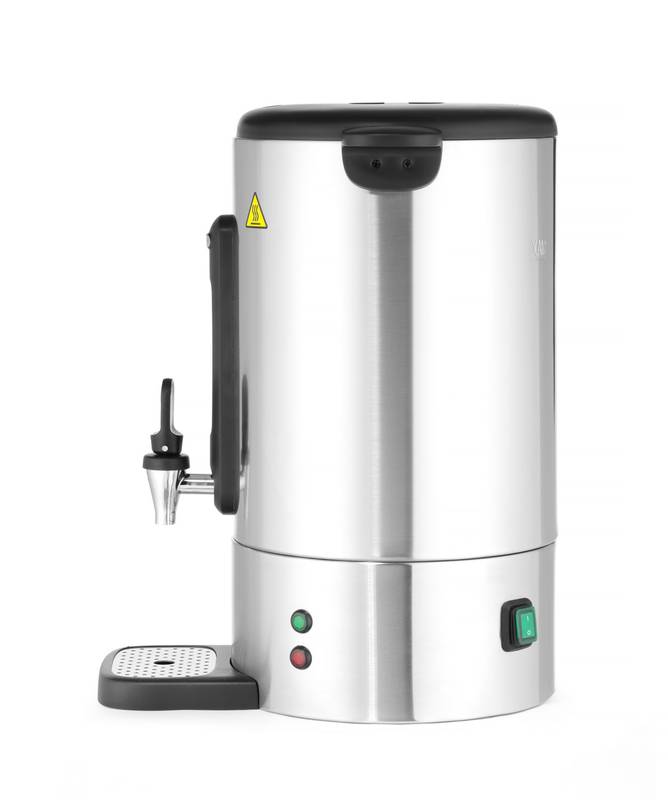 Perkolators 14L UNIQ HENDI sudraba 220-240V/1750W 357x380x(H)502mm