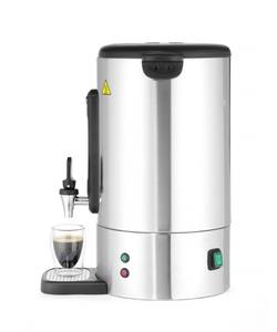 Perkolators 14L UNIQ HENDI sudraba 220-240V/1750W 357x380x(H)502mm