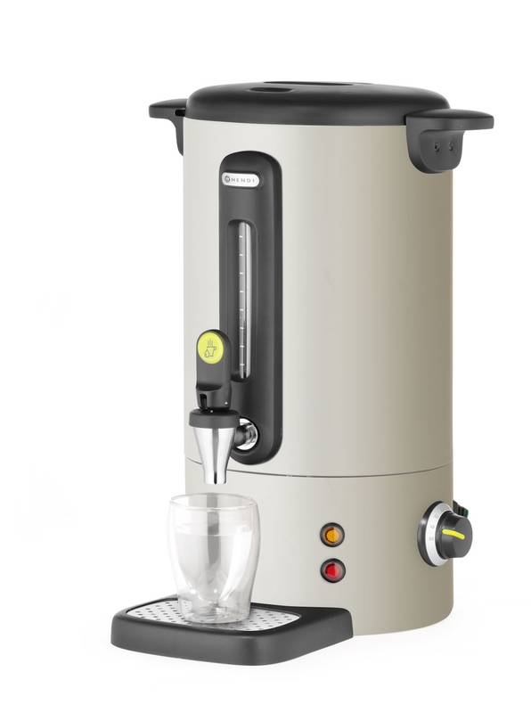 Karštų gėrimų katilas 9L UNIQ HENDI balkšvai baltas 220-240V/950W 307x330x(A)450mm