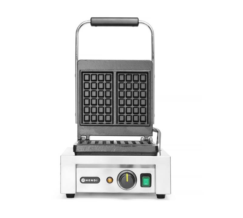 Vohvelirauta Liège HENDI 230V/1500W 330x437x(K)251mm