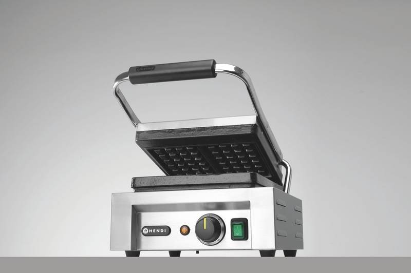 Vohvelirauta Liège HENDI 230V/1500W 330x437x(K)251mm