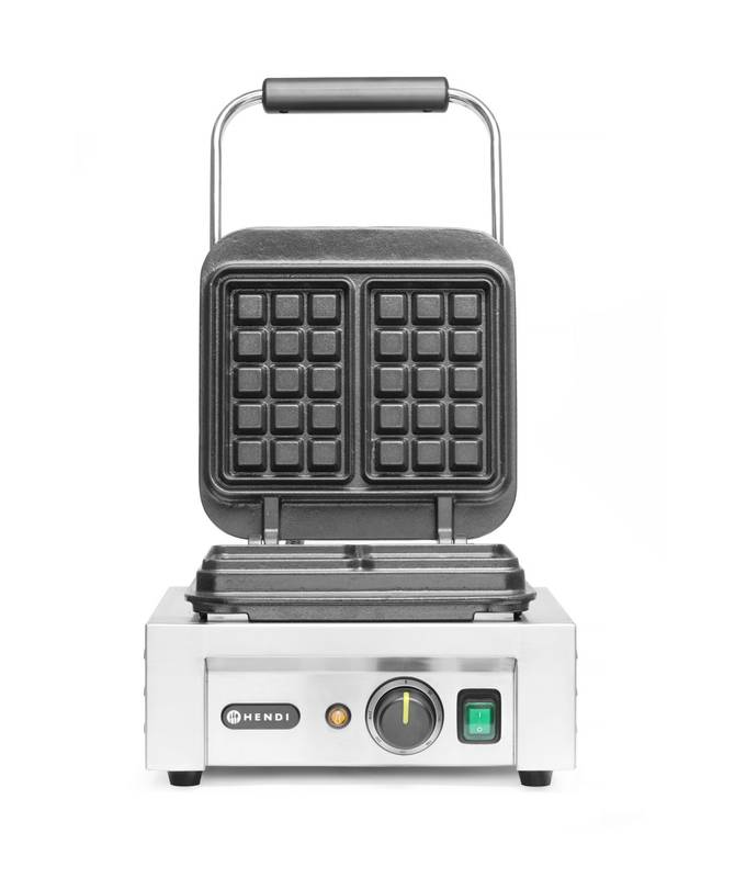 Vohvelirauta Brussels HENDI 230V/2200W 330x520x(K)277mm