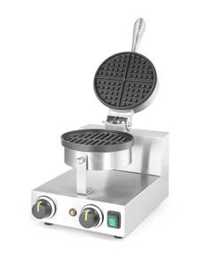 Vahvliküpsetaja ümmargune HENDI 230V/1000W 250x491x(H)285mm