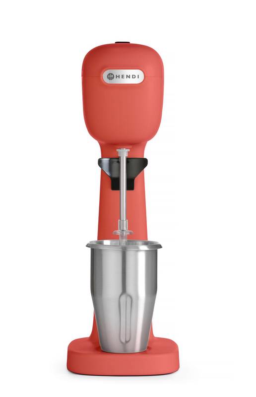 Milkshakemixer HENDI röd 220-240V/400W 170x196x(H)490mm