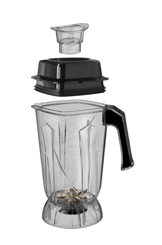 Tehosekoitin äänikotelolla HENDI 2 5L Musta 220-240V/1680W 250x300x(K)540mm