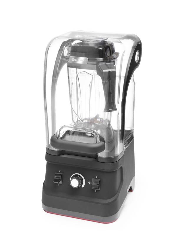 Tehosekoitin äänikotelolla HENDI 2 5L Musta 220-240V/1680W 250x300x(K)540mm