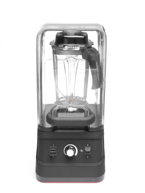 Tehosekoitin äänikotelolla HENDI 2 5L Musta 220-240V/1680W 250x300x(K)540mm