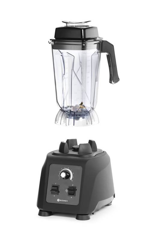 Bar blender HENDI 2.5L Black 220-240V/1680W 320x250x(H)532mm