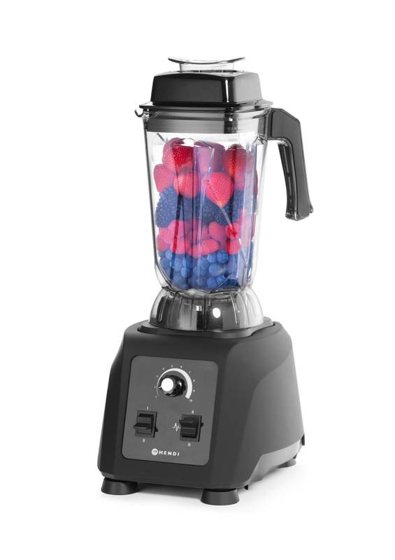 Bar blender HENDI 2.5L Black 220-240V/1680W 320x250x(H)532mm