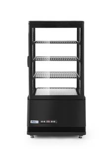 Refrigerated display cabinet 68L Arktic black 230V/170W 444x397x(H)875mm