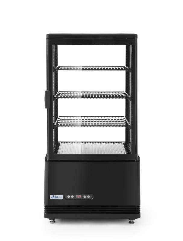 Refrigerated display cabinet 68L Arktic black 230V/170W 444x397x(H)875mm