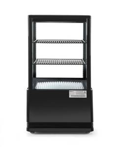 Refrigerated display cabinet 58L Arktic black 230V/170W 452x406x(H)830mm