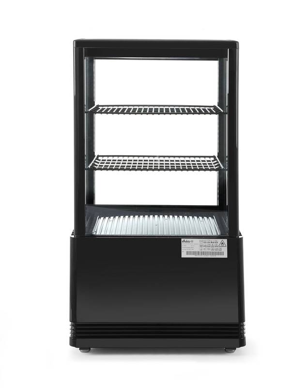 Refrigerated display cabinet 58L Arktic black 230V/170W 452x406x(H)830mm