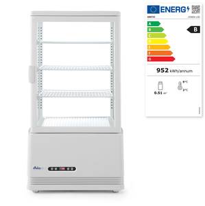 Külmvitriinkapp 68L Arktic valge 230V/170W 444x397x(H)875mm