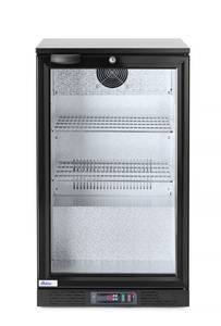 Back bar refrigerator 86L single-door Arktic black 220-240V/120W 500x530x(H)865mm