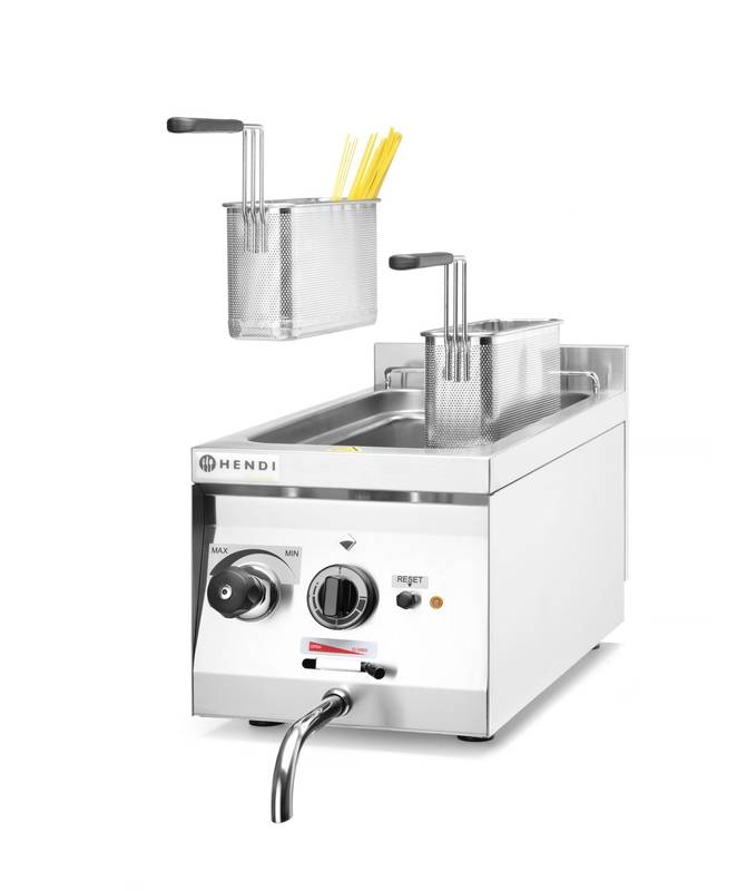 Makaronų ir koldūnų viryklė 10L 230V/3500W 330x600x(A)380mm HENDI