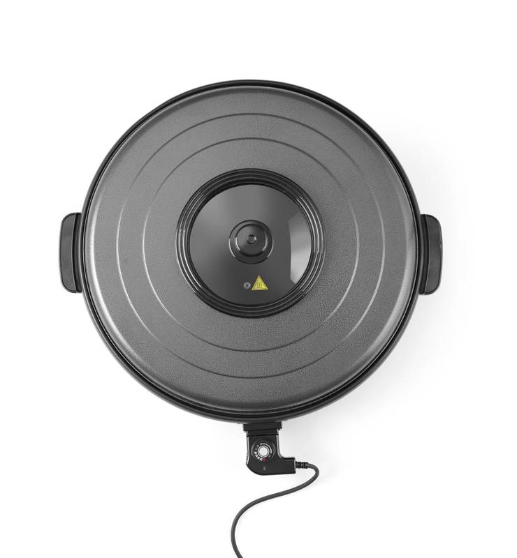 Party pan HENDI inner pan 550x(H)60mm 230V/1600W ⌀620x(H)170mm